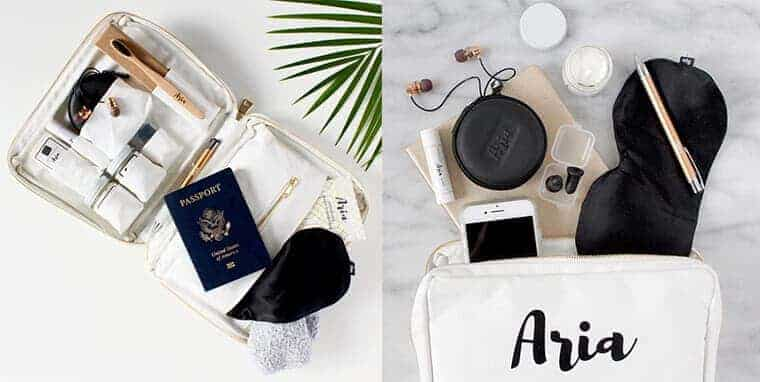 รับทำ กระเป๋าผ้า Travel kit แจกลูกค้า ธุรกิจท่องเที่ยว