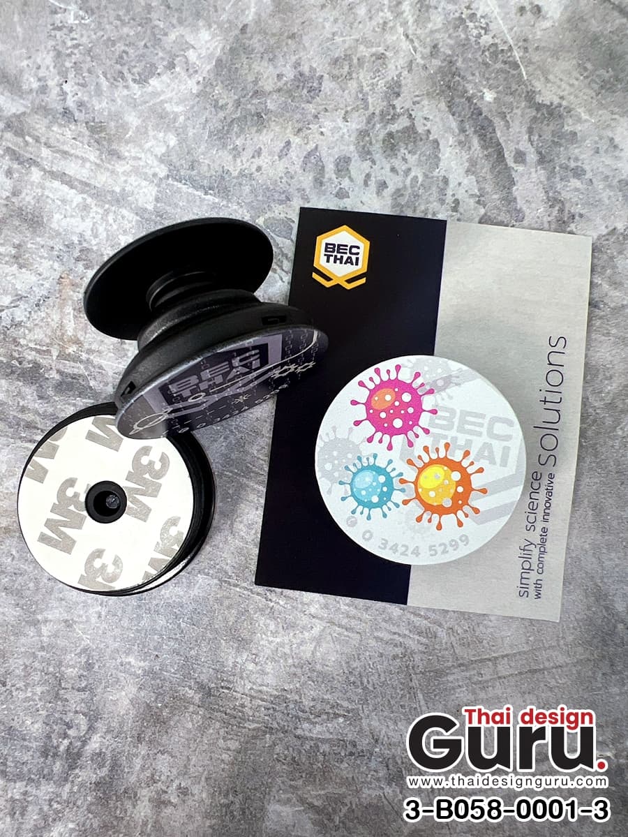 รับผลิตที่ติดมือถือสกรีนลาย ที่ติดมือถือสกรีนลาย