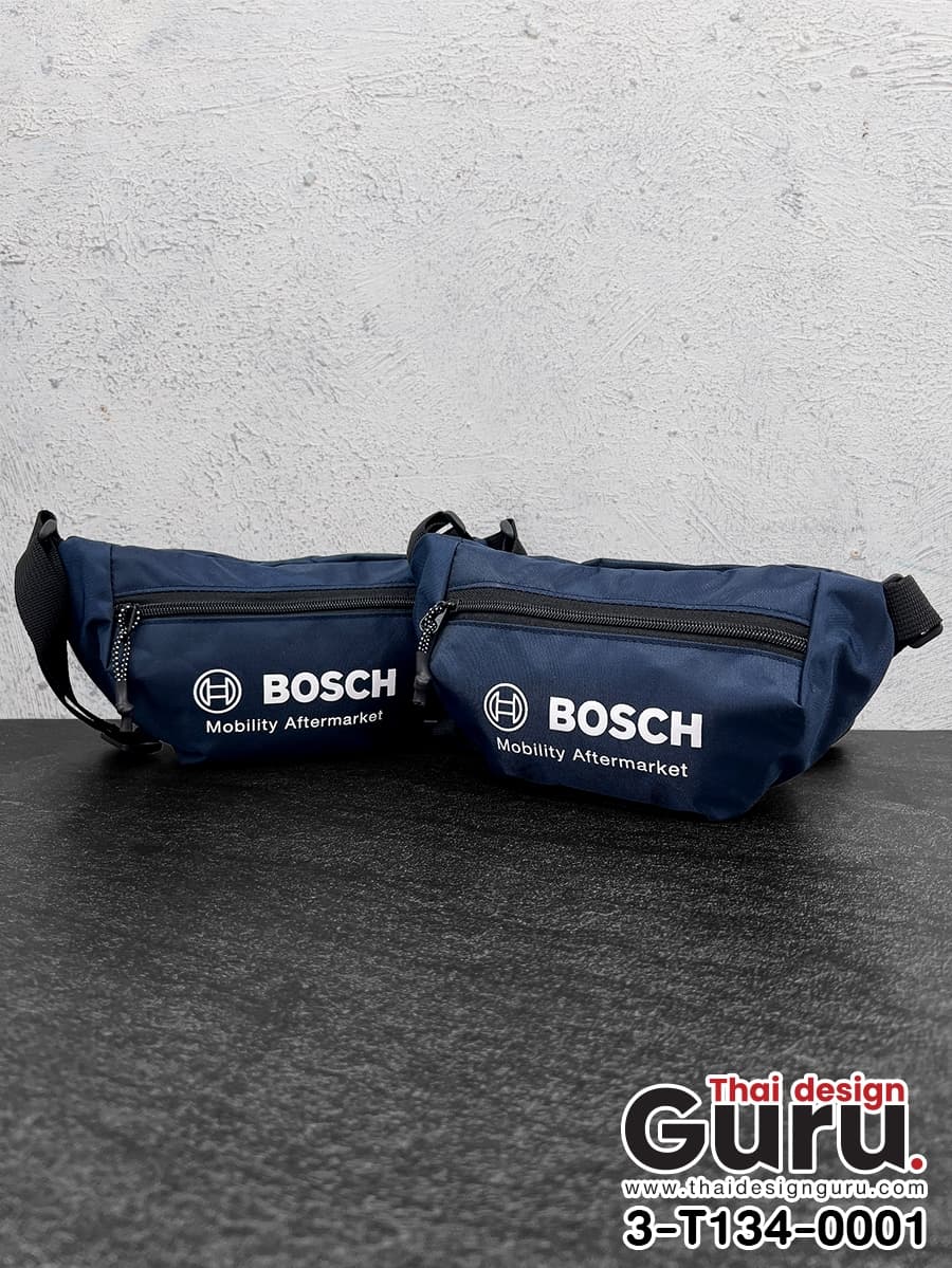 กระเป๋าคาดอกซิปรูด