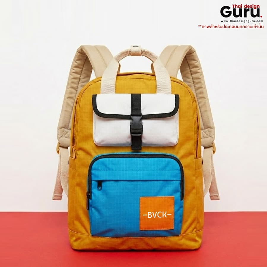กระเป๋าเป้สะพายหลังหลากสีสัน กระเป๋าเป้สะพายหลัง