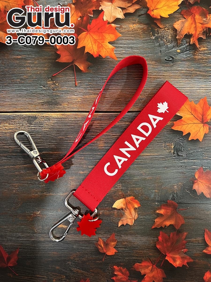 สั่งผลิตพวงกุญแจไนล่อนสีแดง พวงกุญแจไนล่อนสีแดง