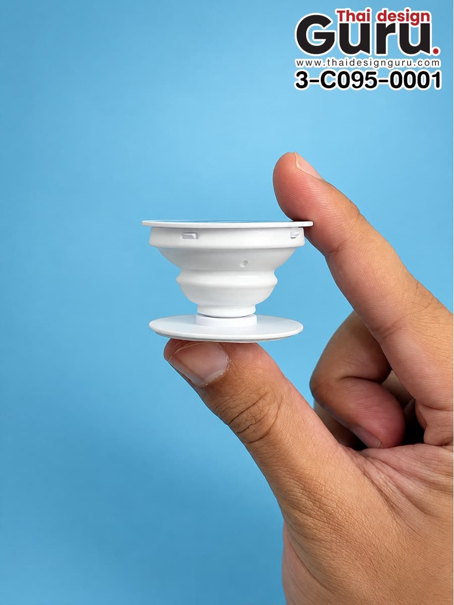สั่งผลิต GRIPTOK ทรงกลมสีขาว GRIPTOK ทรงกลมสีขาว