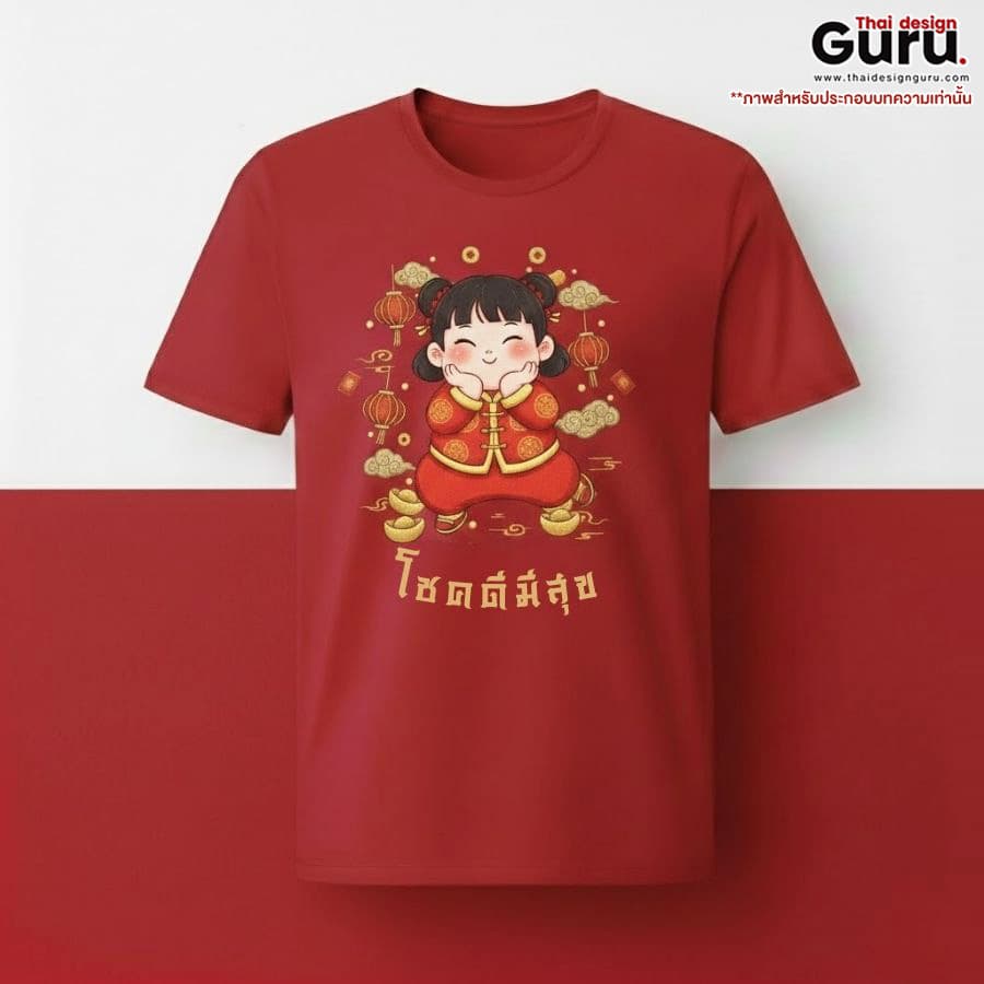 เสื้อยืดพิมพ์ลาย