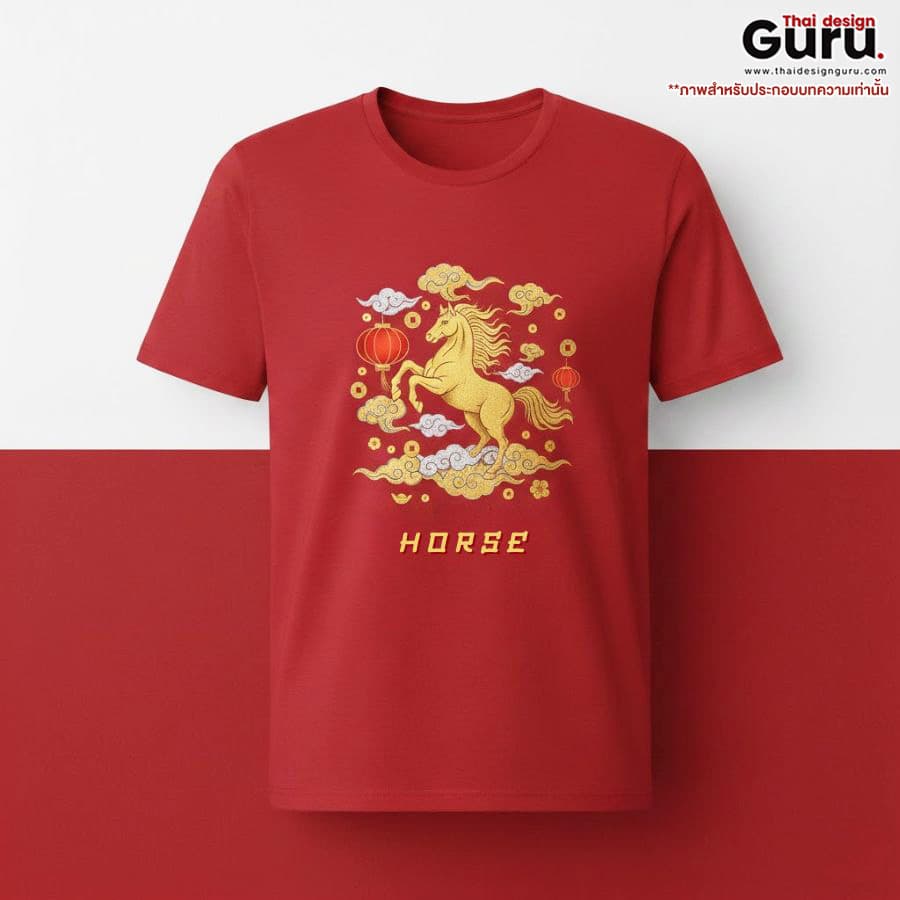 เสื้อยืดพิมพ์ลาย