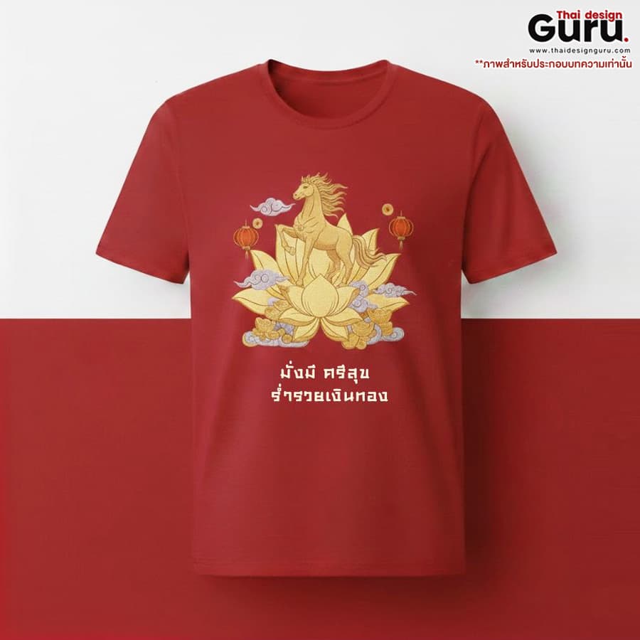 เสื้อยืดพิมพ์ลาย