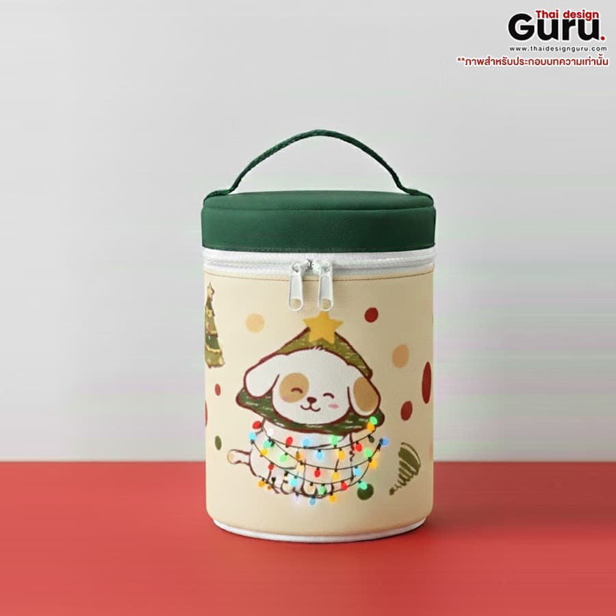 กระเป๋าผ้าทรงถัง