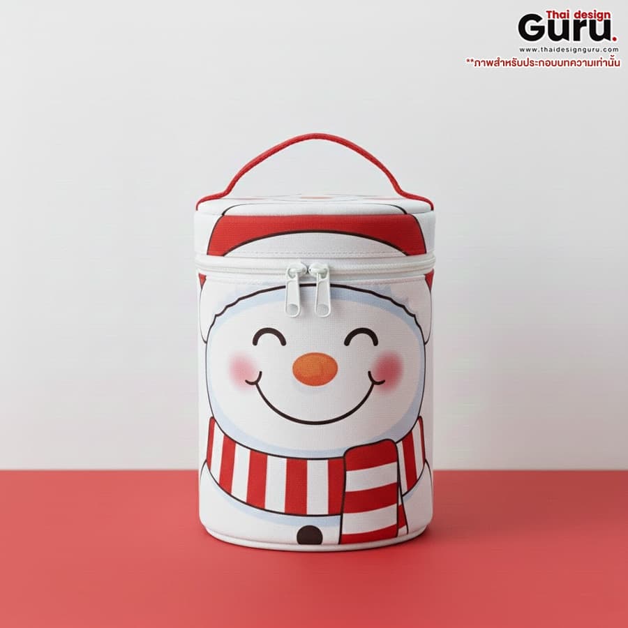 กระเป๋าผ้าทรงถัง