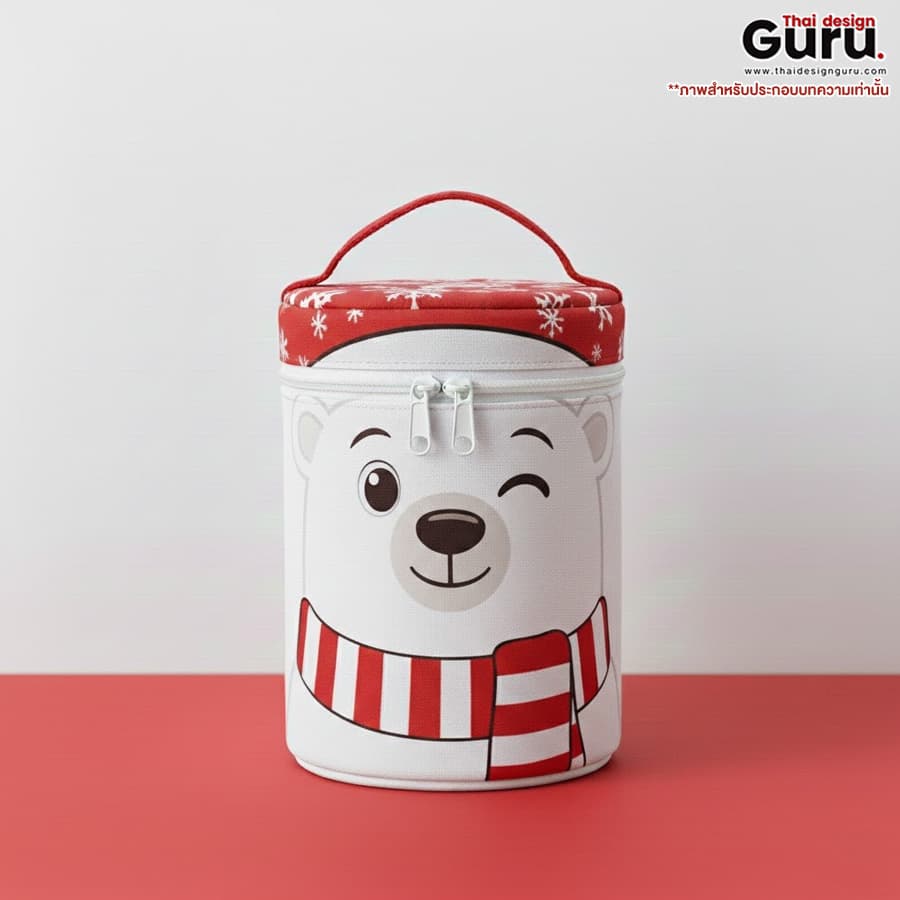 กระเป๋าผ้าทรงถัง