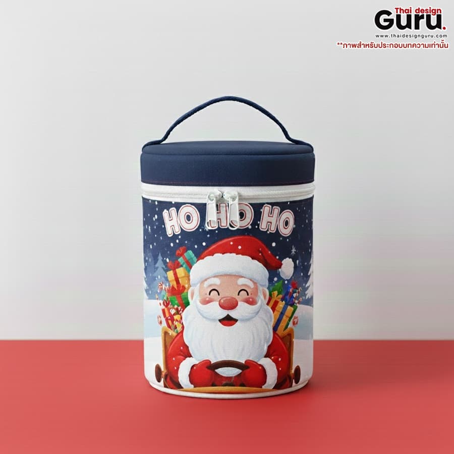 กระเป๋าผ้าทรงถัง