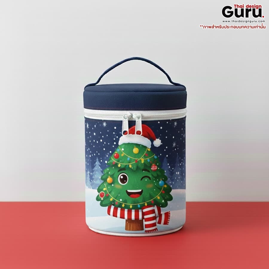 กระเป๋าผ้าทรงถัง