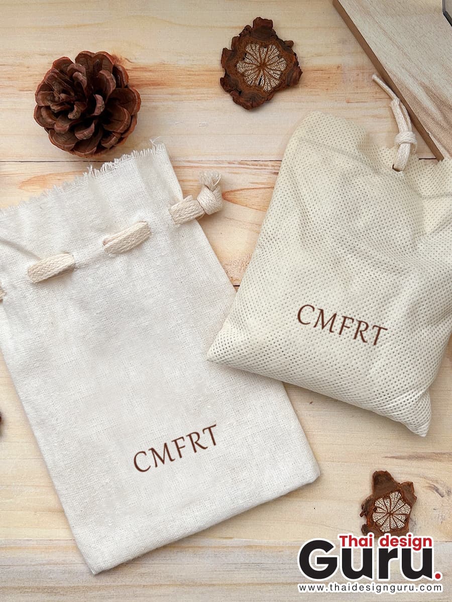 สั่งผลิตถุงผ้าหูรูดใส่ถุงหอม ถุงผ้าหูรูดใส่ถุงหอม