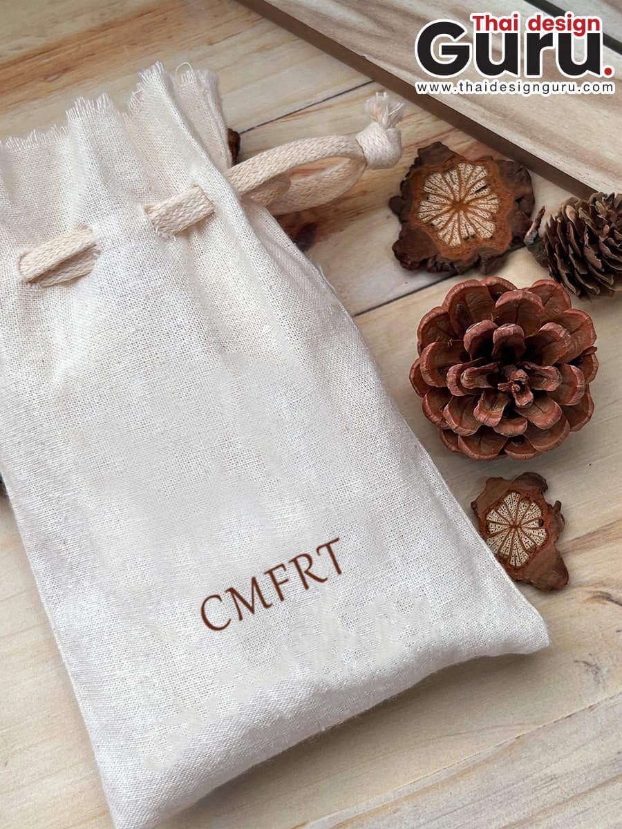 สั่งผลิตถุงผ้าหูรูดใส่ถุงหอม ถุงผ้าหูรูดใส่ถุงหอม