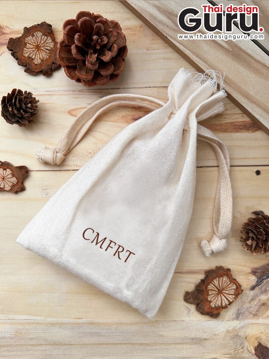 สั่งผลิตถุงผ้าหูรูดใส่ถุงหอม ถุงผ้าหูรูดใส่ถุงหอม