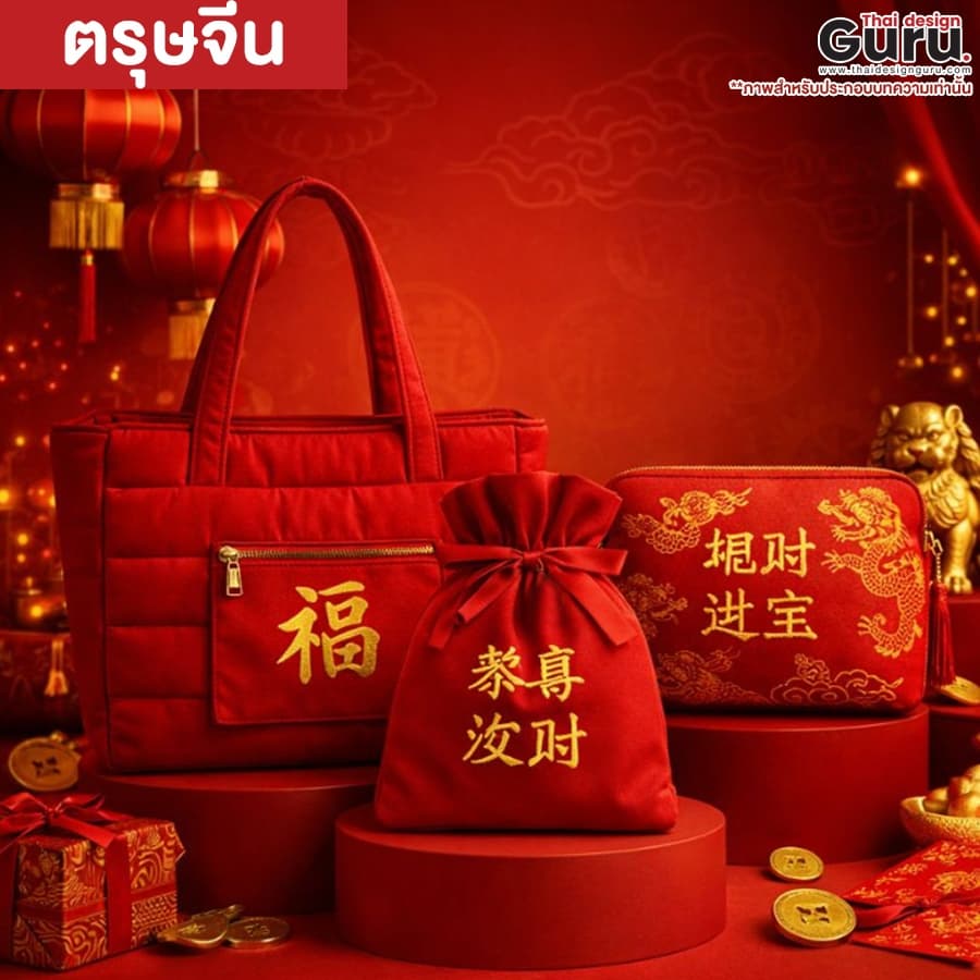 ผลิตกระเป๋าผ้า ตรุษจีน
