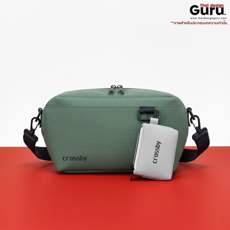 กระเป๋าซิปผ้าคาดอกหลากสี กระเป๋าซิปผ้าคาดอก