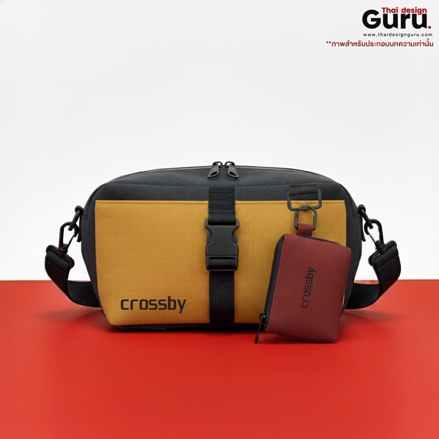 กระเป๋าซิปผ้าคาดอกหลากสี กระเป๋าซิปผ้าคาดอก