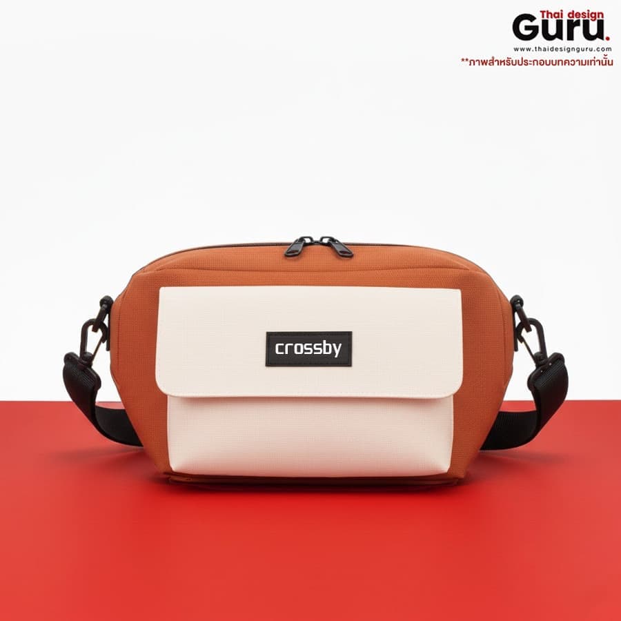 กระเป๋าซิปผ้าคาดอกหลากสี กระเป๋าซิปผ้าคาดอก