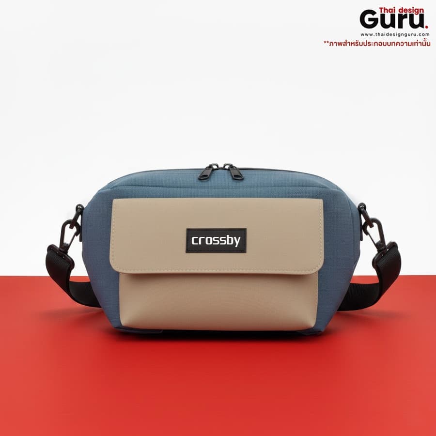 กระเป๋าซิปผ้าคาดอกหลากสี กระเป๋าซิปผ้าคาดอก