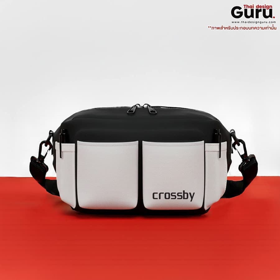 กระเป๋าซิปผ้าคาดอกหลากสี กระเป๋าซิปผ้าคาดอก