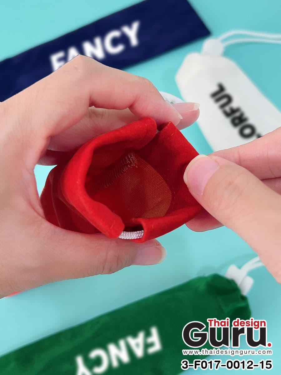 สั่งทำถุงผ้าหูรูดขนาดเล็ก ถุงผ้าหูรูดขนาดเล็ก