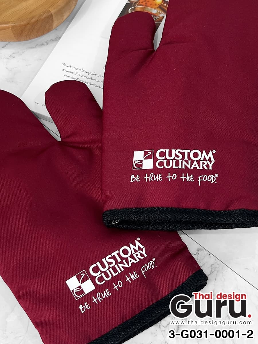 สั่งผลิตถุงมือผ้าสีดำ เลือดหมู ถุงมือผ้าสีดำ เลือดหมู