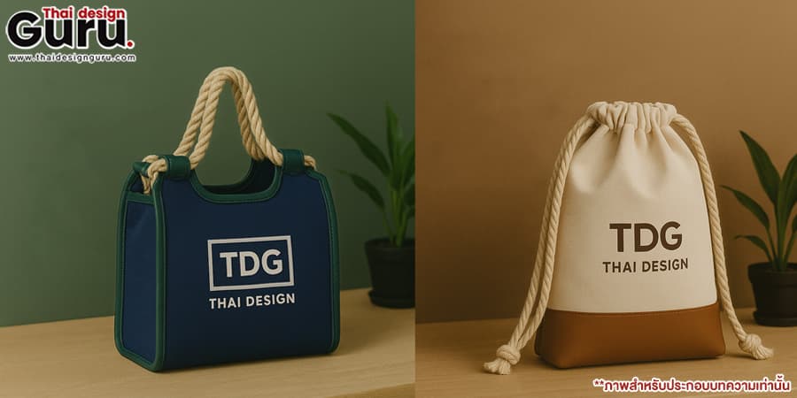 รับทำกระเป๋าผ้าพิมพ์แบรนด์