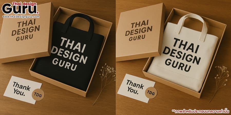 รับทำกระเป๋าผ้าพิมพ์แบรนด์