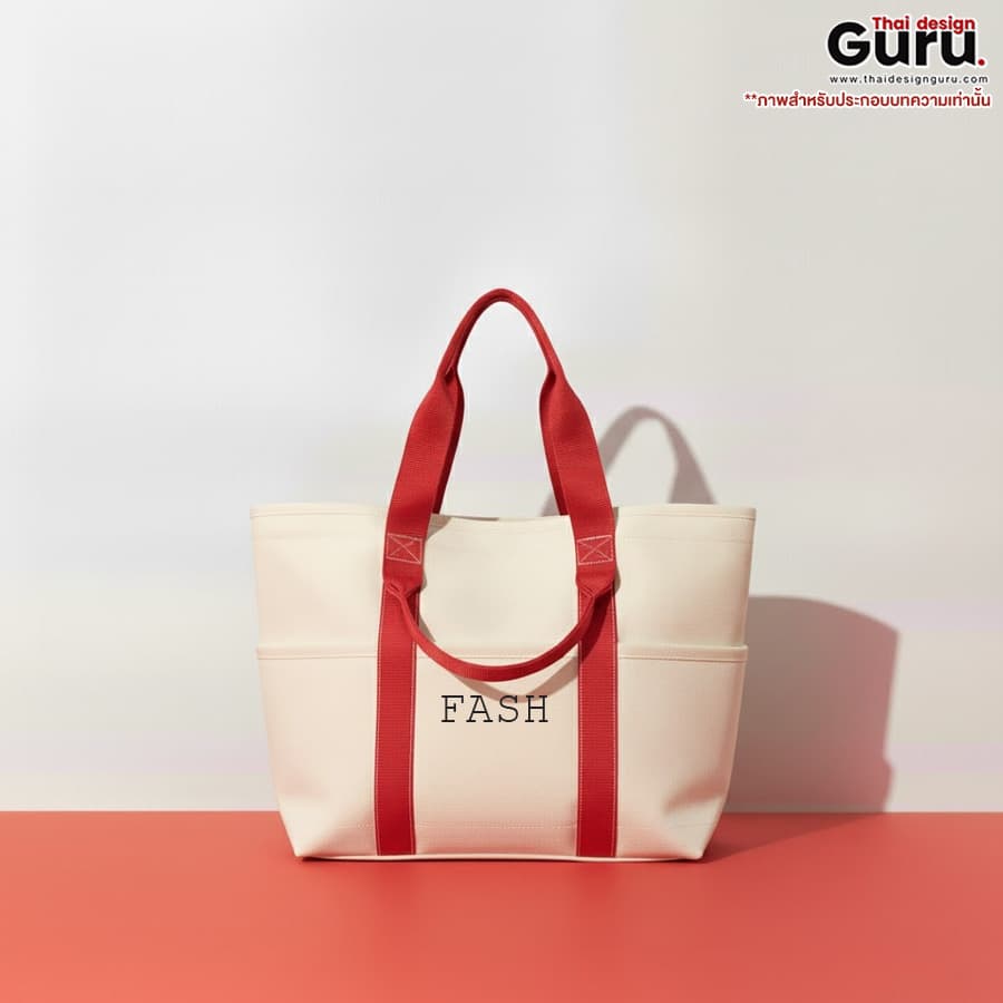 กระเป๋าผ้าแคนวาสแฟชั่น