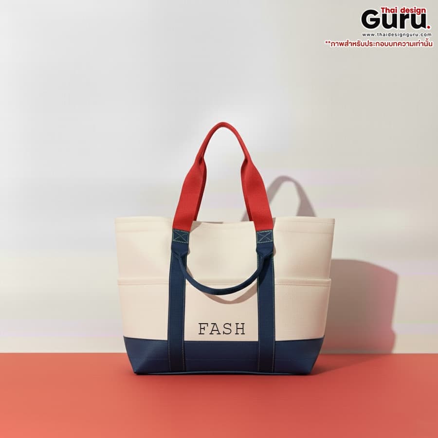 กระเป๋าผ้าแคนวาสแฟชั่น