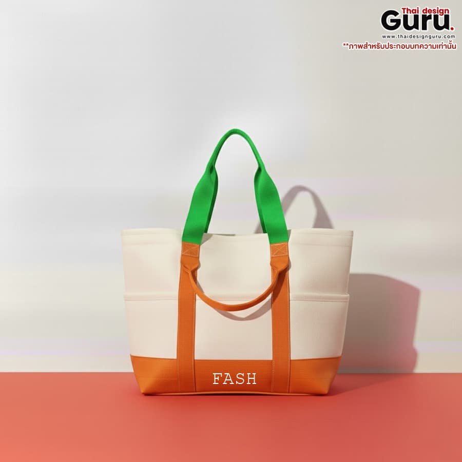 กระเป๋าผ้าแคนวาสแฟชั่น