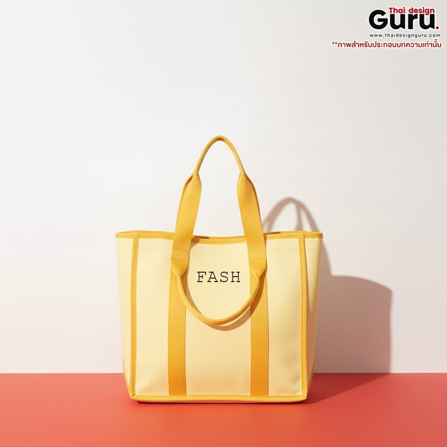 กระเป๋าผ้าแคนวาสแฟชั่น