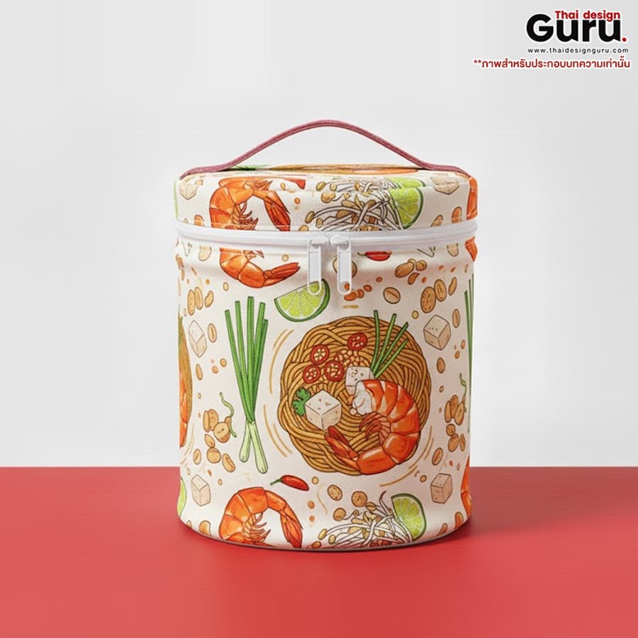 กระเป๋าผ้าทรงถัง