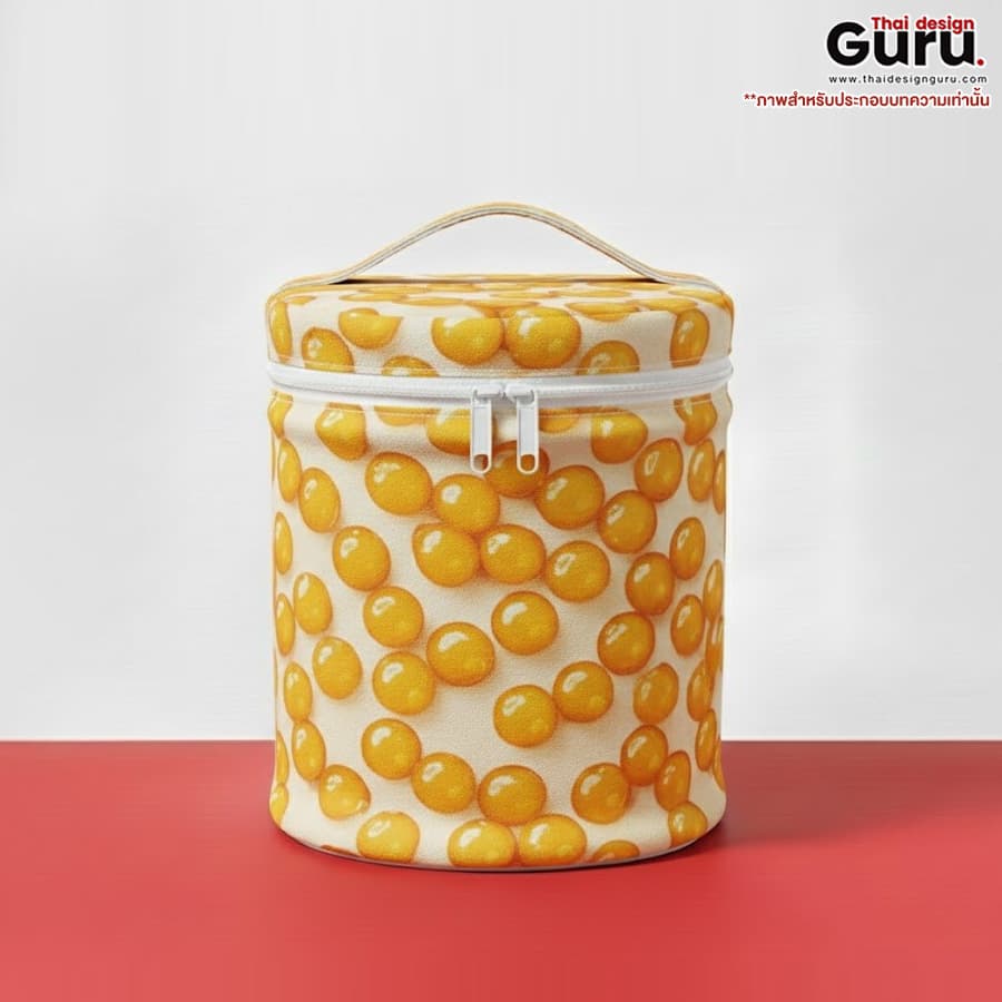 กระเป๋าผ้าทรงถัง