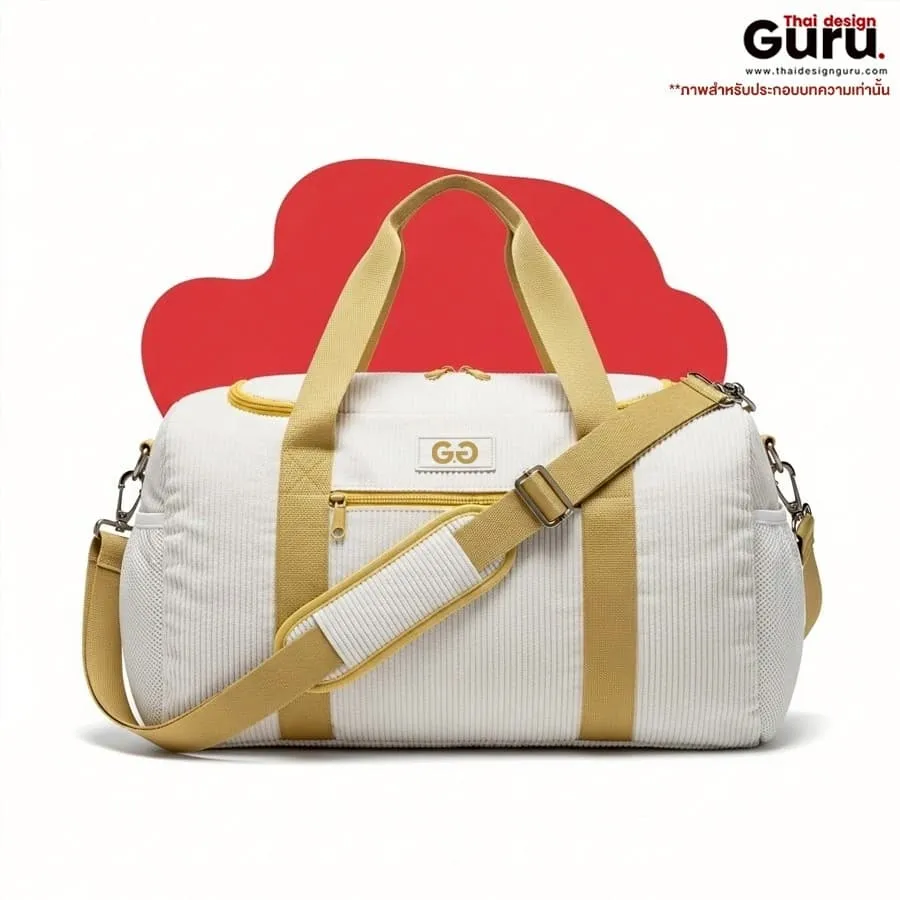 รับทำกระเป๋าเป้แฟชั่น สกรีนโลโก้