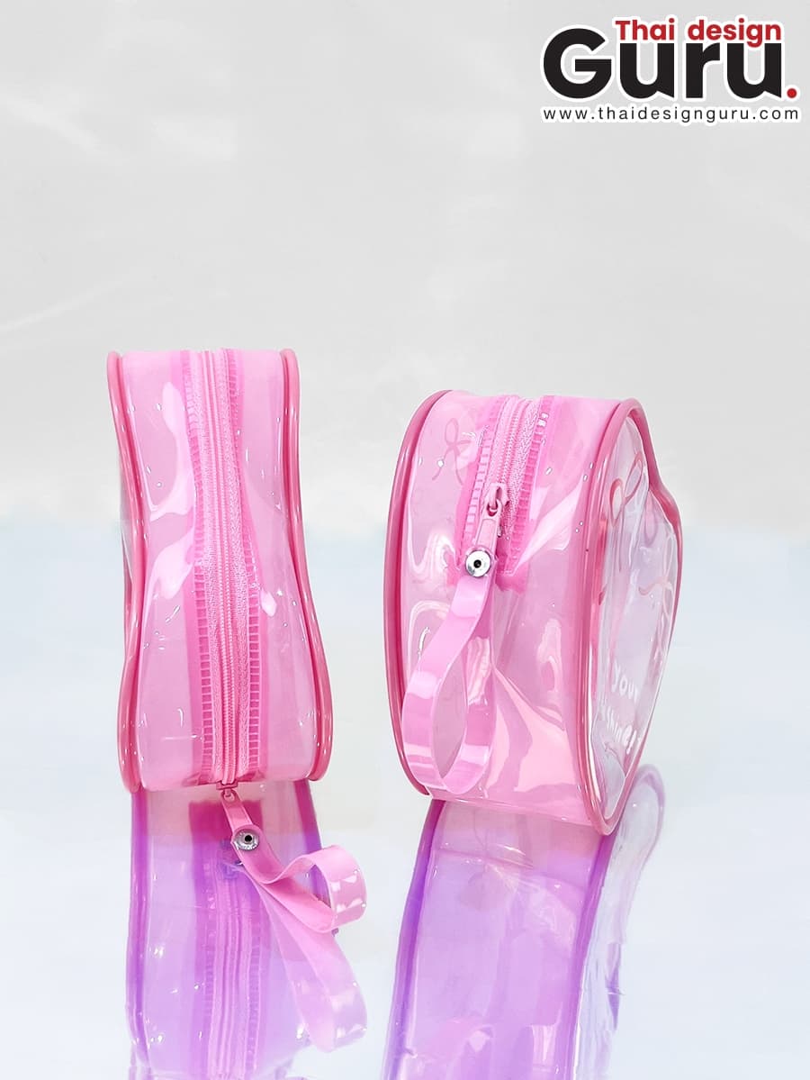 รับผลิตกระเป๋าพลาสติกใสซิปรูด กระเป๋าพลาสติกใสซิปรูด