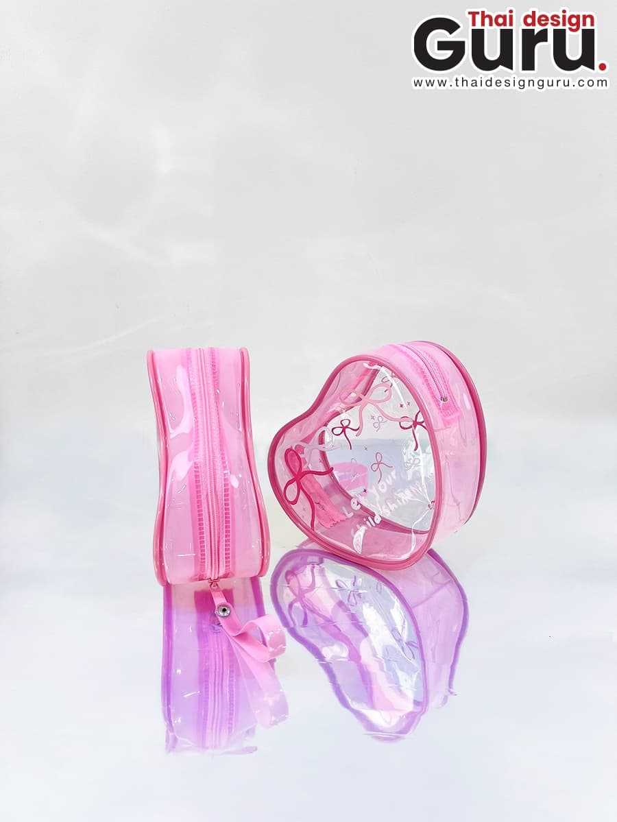 รับผลิตกระเป๋าพลาสติกใสซิปรูด กระเป๋าพลาสติกใสซิปรูด
