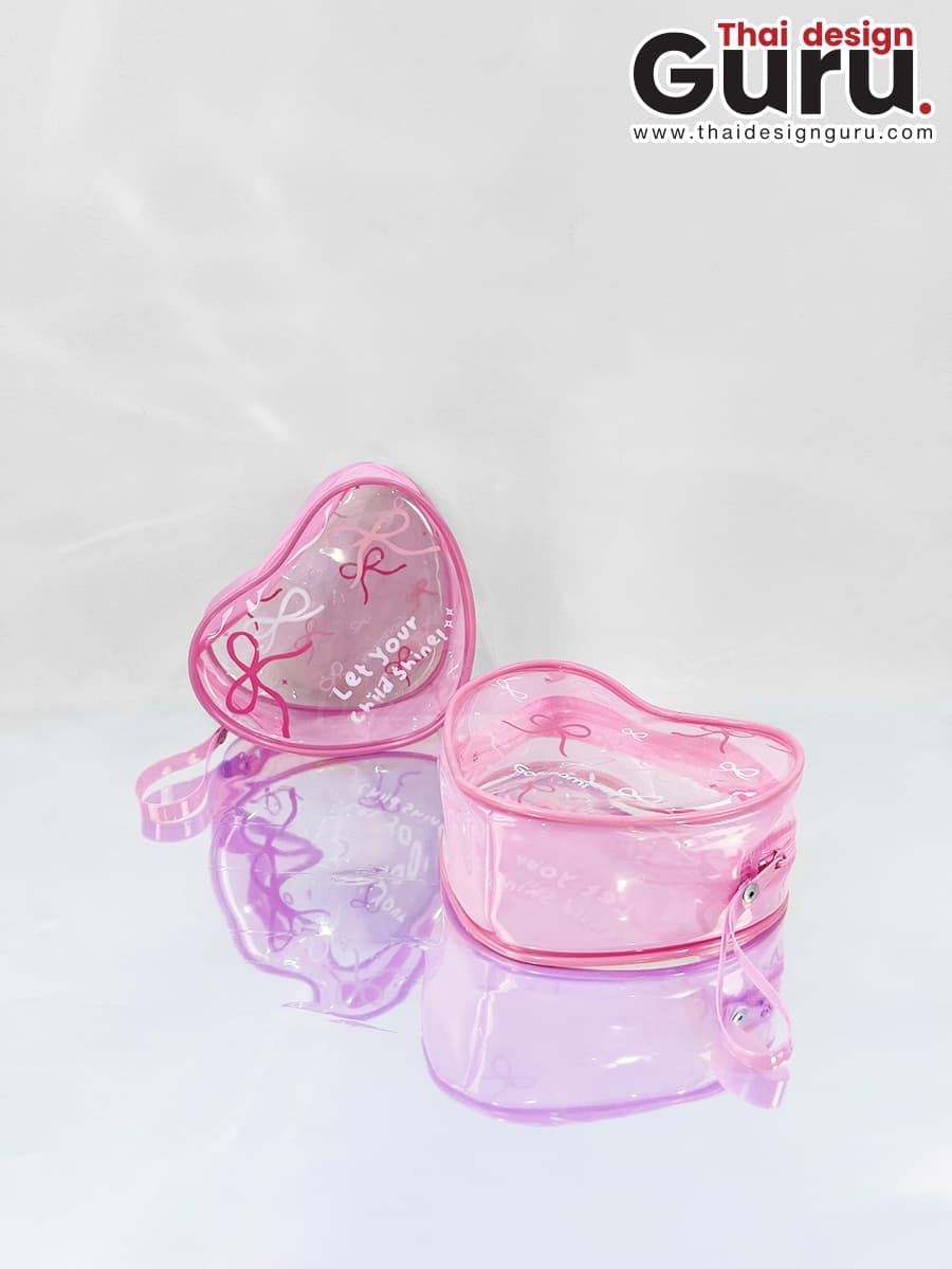 รับผลิตกระเป๋าพลาสติกใสซิปรูด กระเป๋าพลาสติกใสซิปรูด