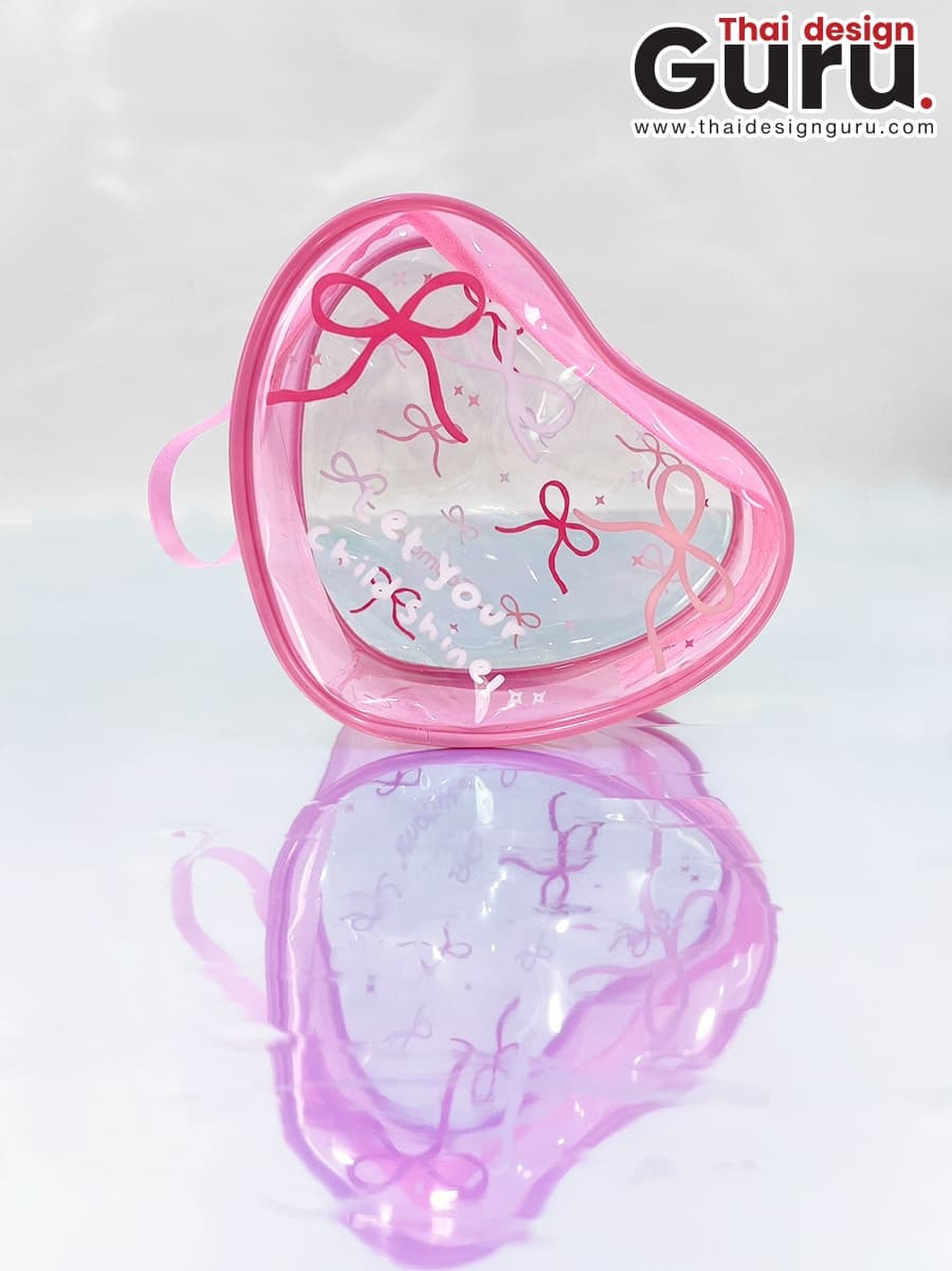 รับผลิตกระเป๋าพลาสติกใสซิปรูด กระเป๋าพลาสติกใสซิปรูด