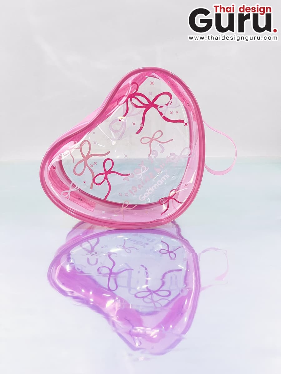 รับผลิตกระเป๋าพลาสติกใสซิปรูด กระเป๋าพลาสติกใสซิปรูด