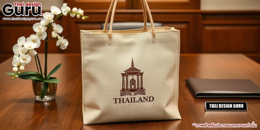 ถุงผ้าแจกราชการ
