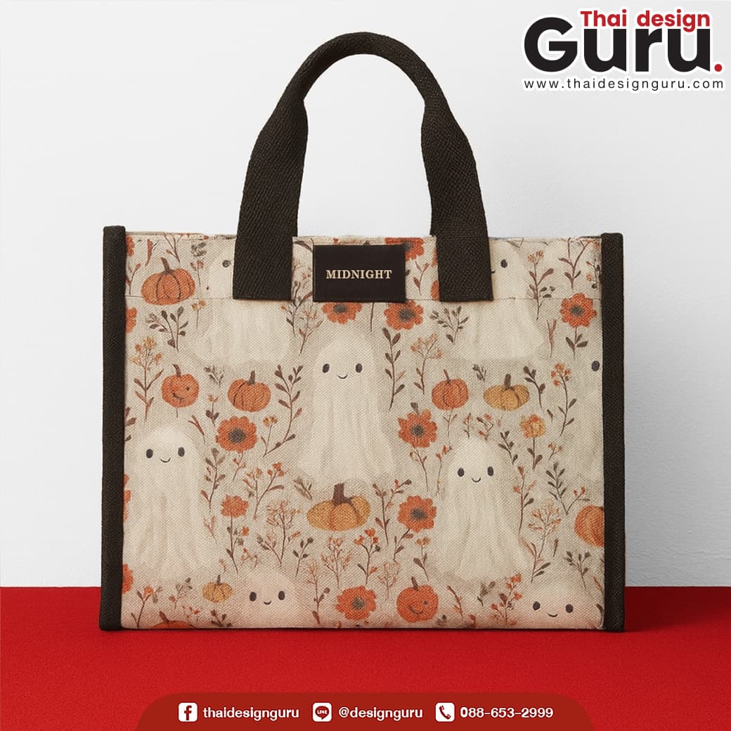 กระเป๋าผ้าฮาโลวีน าฮาโลวีน