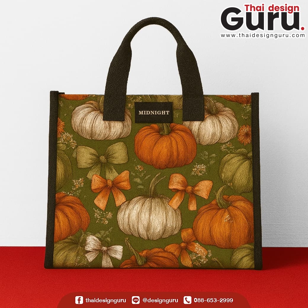 กระเป๋าผ้าฮาโลวีน าฮาโลวีน
