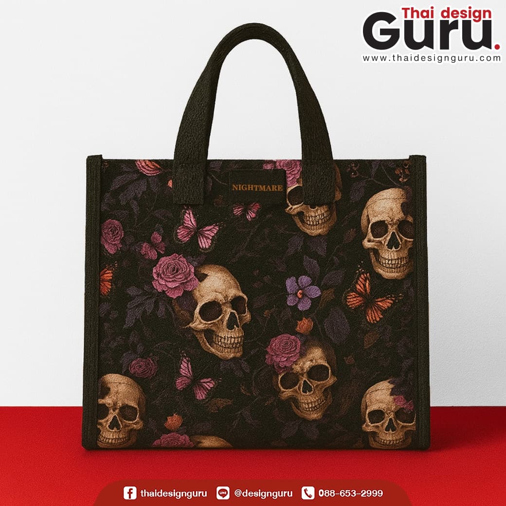 กระเป๋าผ้าฮาโลวีน าฮาโลวีน