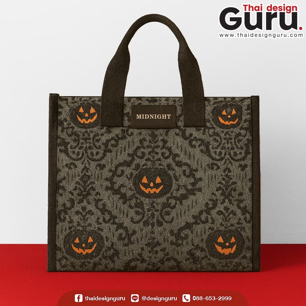 กระเป๋าผ้าฮาโลวีน าฮาโลวีน