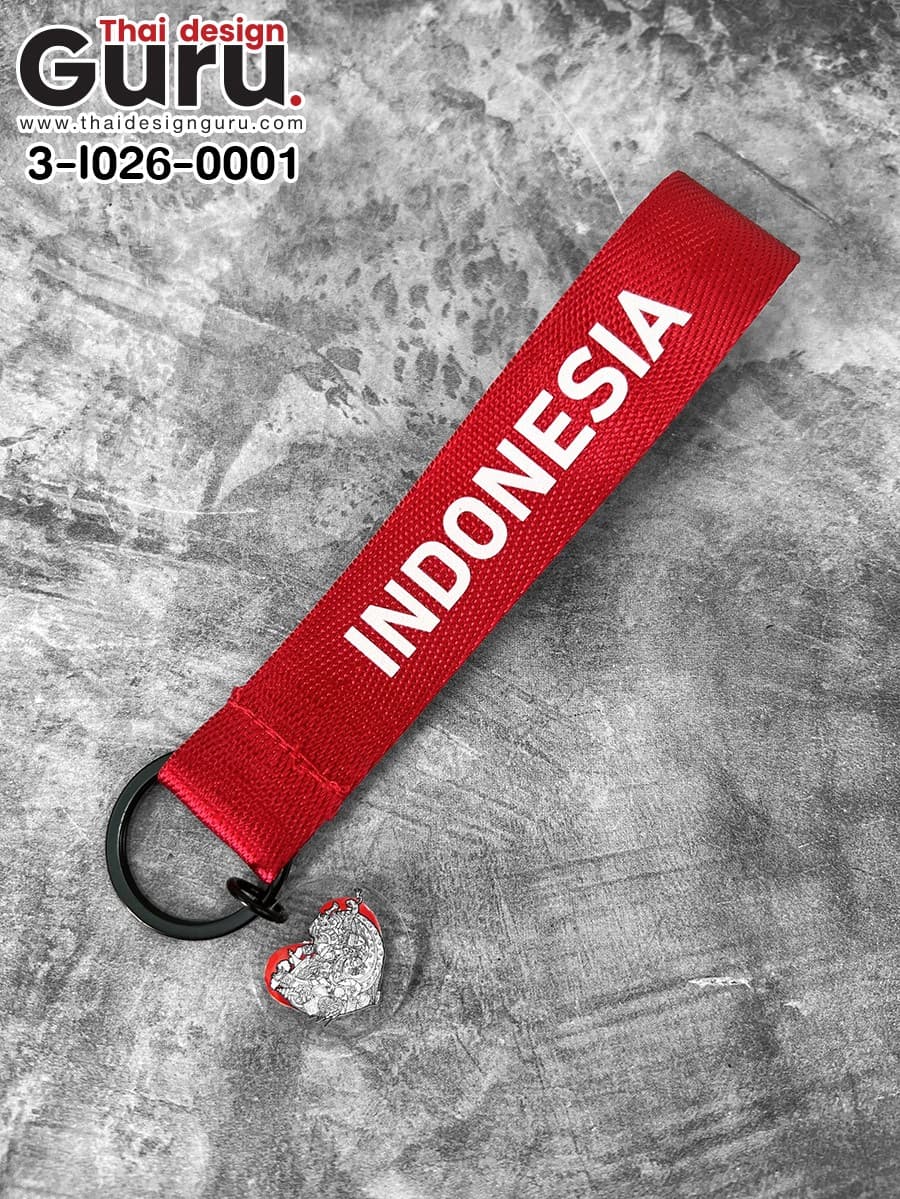 สั่งผลิตพวงกุญแจสีแดง พวงกุญแจสีแดง