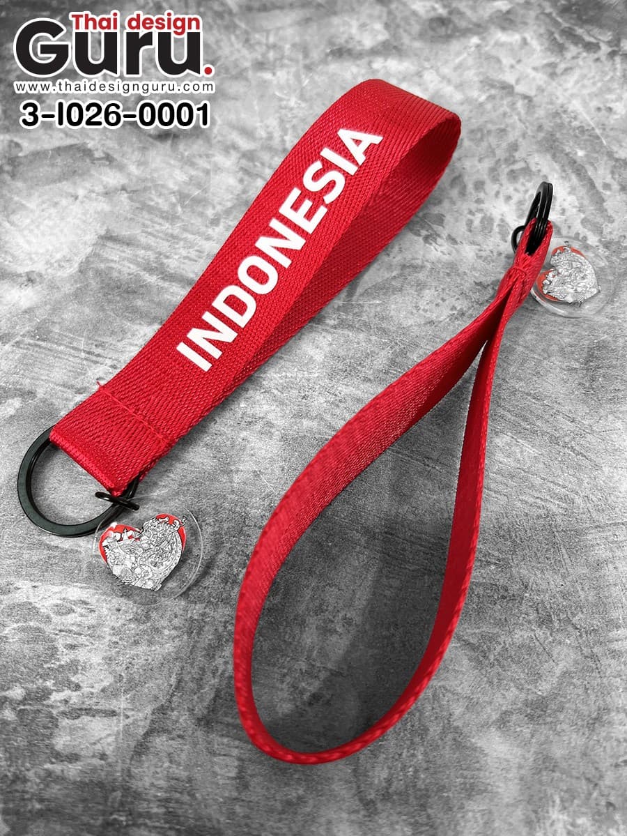 สั่งผลิตพวงกุญแจสีแดง พวงกุญแจสีแดง