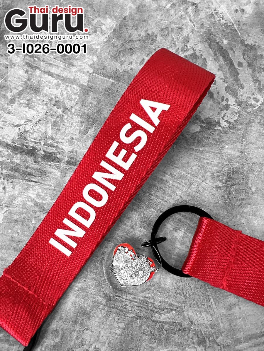 สั่งผลิตพวงกุญแจสีแดง พวงกุญแจสีแดง