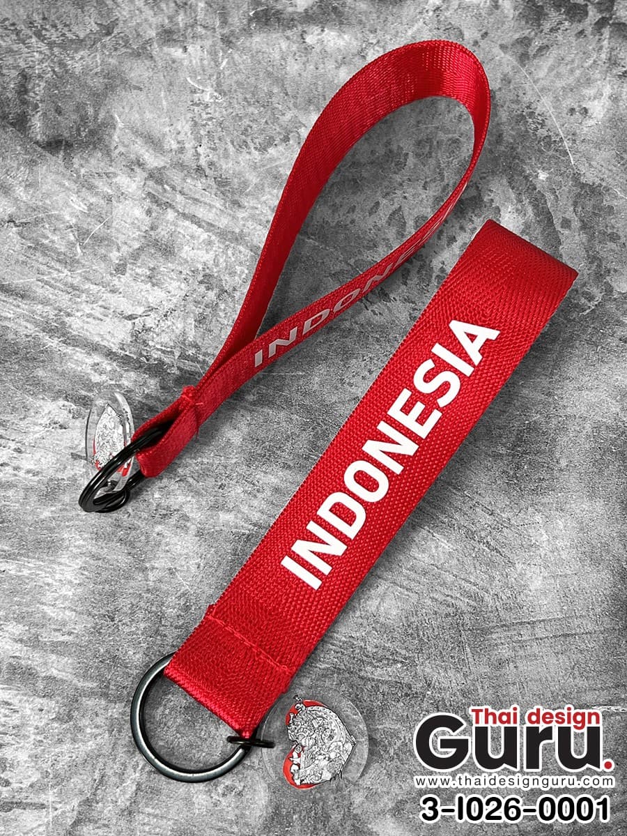 สั่งผลิตพวงกุญแจสีแดง พวงกุญแจสีแดง