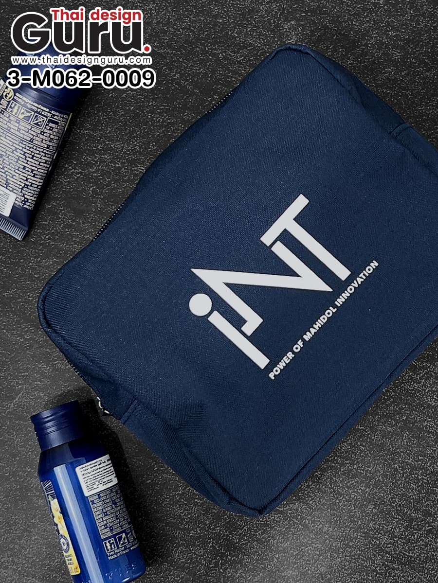 รับผลิตกระเป๋าผ้าซิปรูดทรงกล่อง กระเป๋าผ้าซิปรูดทรงกล่อง