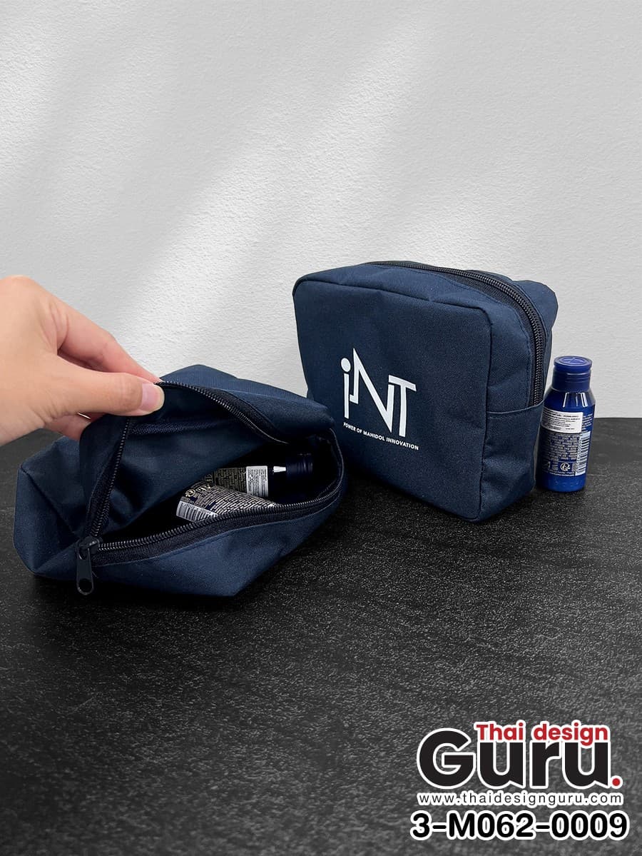 รับผลิตกระเป๋าผ้าซิปรูดทรงกล่อง กระเป๋าผ้าซิปรูดทรงกล่อง